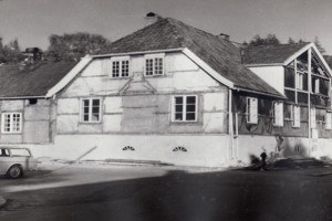 Bilde av Riving av Doktor-gården i 1965